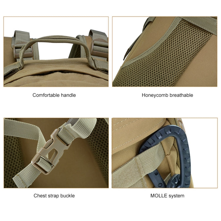 JUNSUNMAY J003 27L Waterproof Outdoor Molle Travel Rucksack Backpack Camping Hiking Bag