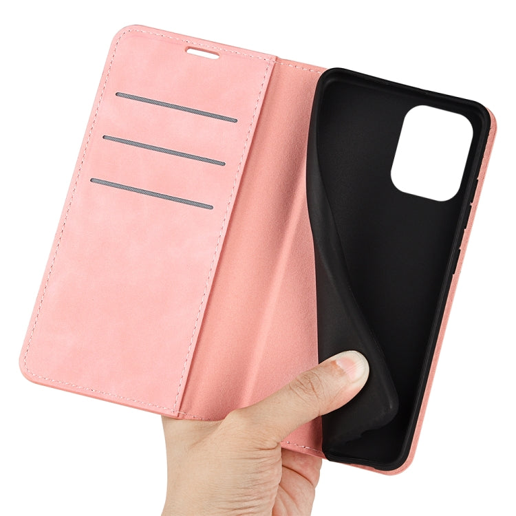 For Samsung Galaxy M33 Retro-skin Magnetic Suction Leather Phone Case