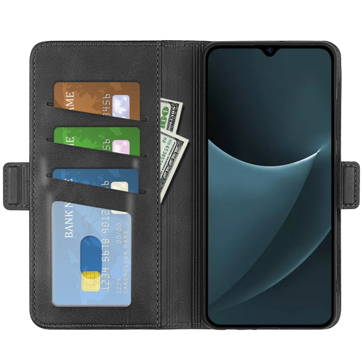 For Blackview A95 Dual-side Magnetic Buckle Leather Phone Case