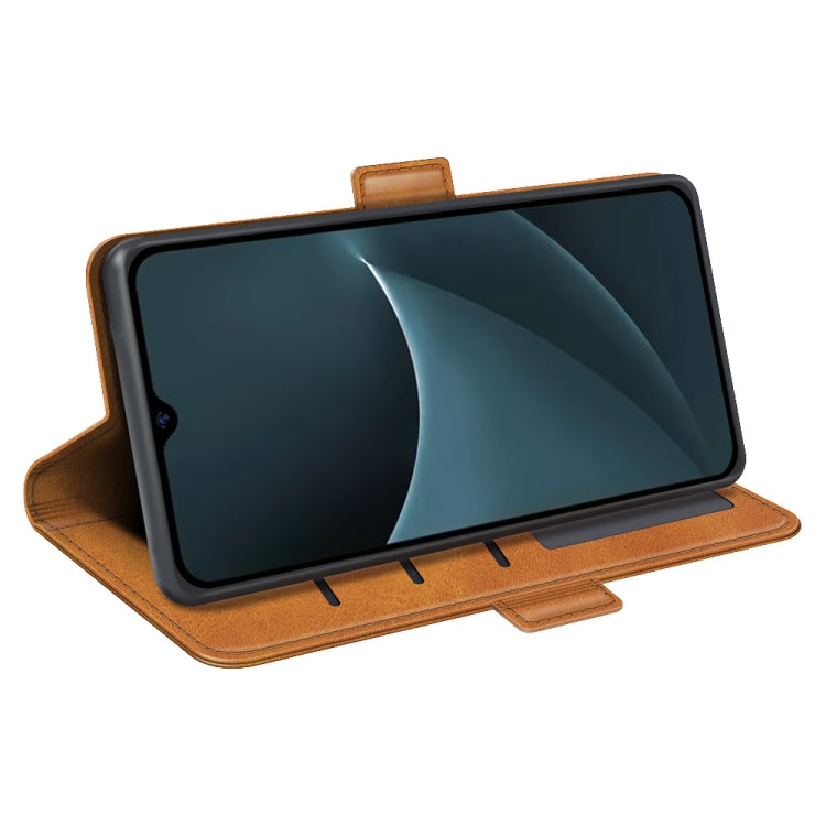 For Blackview A95 Dual-side Magnetic Buckle Leather Phone Case