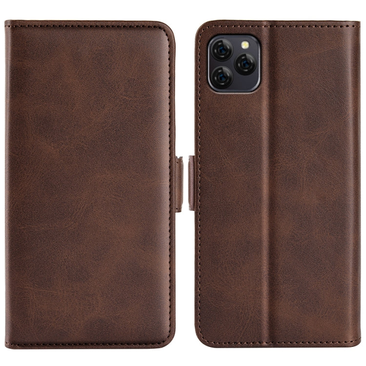 For Blackview A95 Dual-side Magnetic Buckle Leather Phone Case