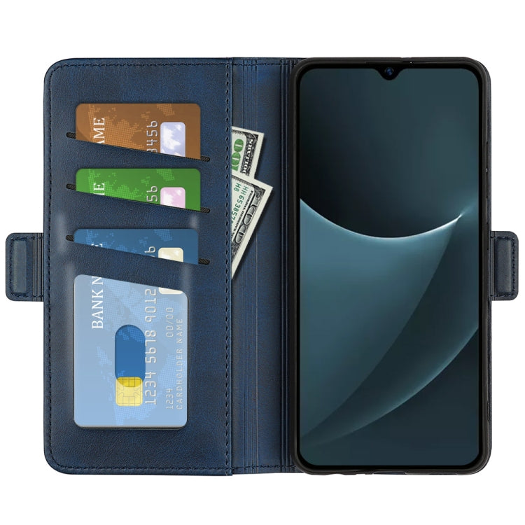 For Blackview A95 Dual-side Magnetic Buckle Leather Phone Case