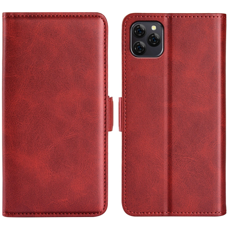 For Blackview A95 Dual-side Magnetic Buckle Leather Phone Case