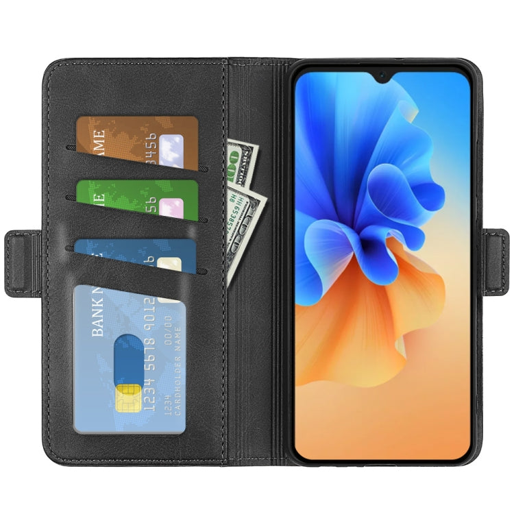 For Blackview A55 Pro Dual-side Magnetic Buckle Leather Phone Case