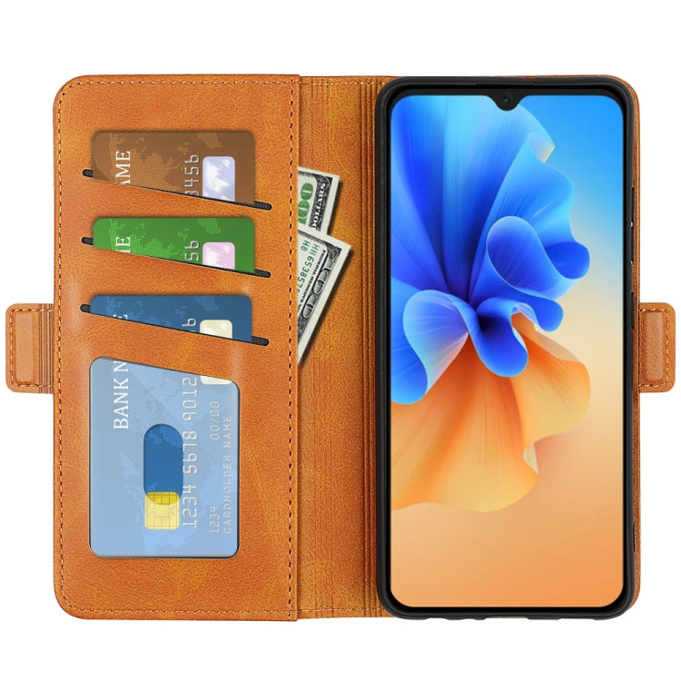 For Blackview A55 Pro Dual-side Magnetic Buckle Leather Phone Case