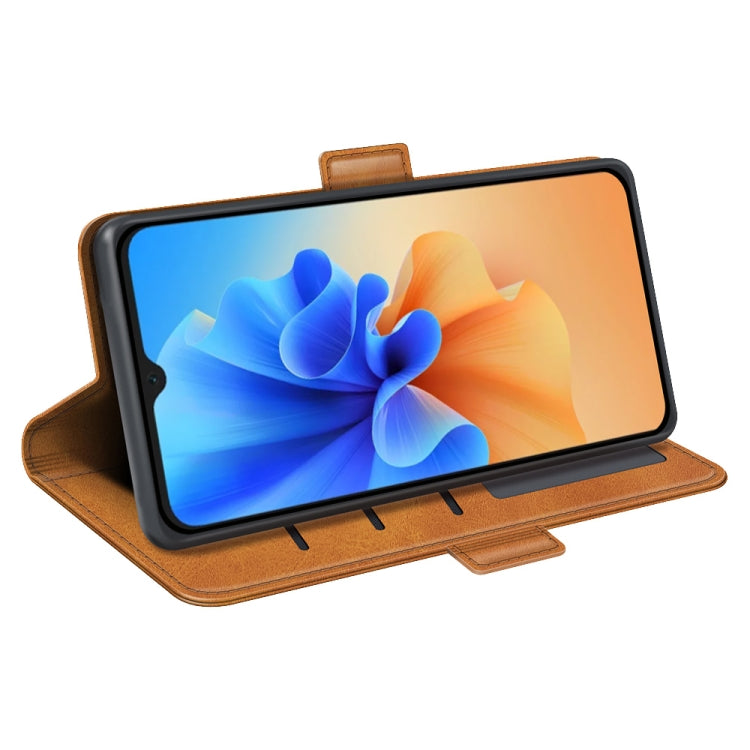 For Blackview A55 Pro Dual-side Magnetic Buckle Leather Phone Case