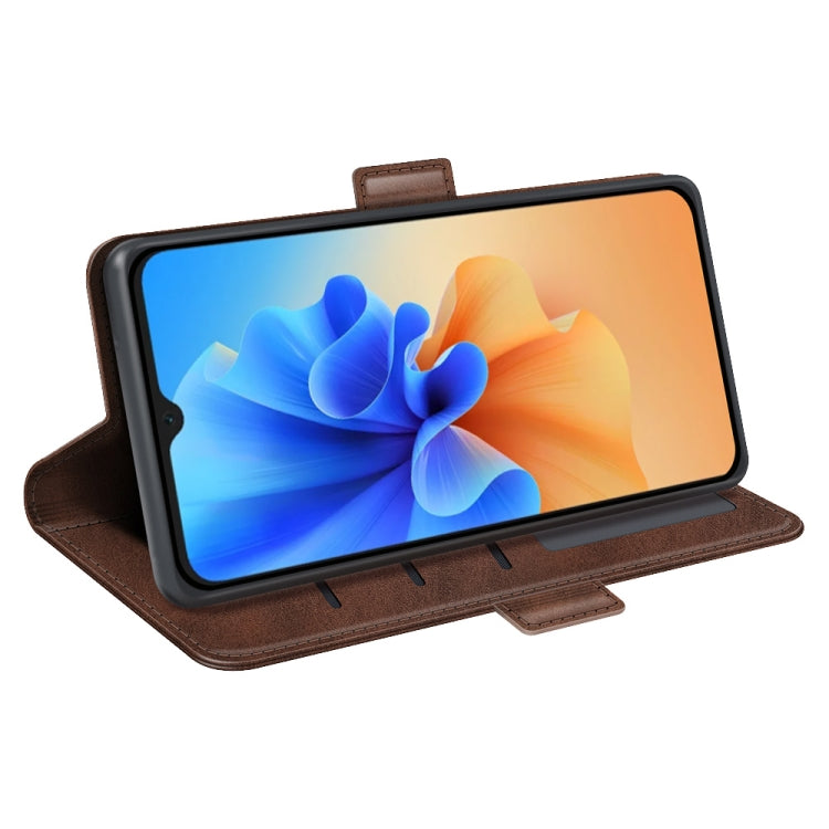 For Blackview A55 Pro Dual-side Magnetic Buckle Leather Phone Case