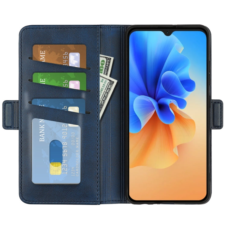 For Blackview A55 Pro Dual-side Magnetic Buckle Leather Phone Case