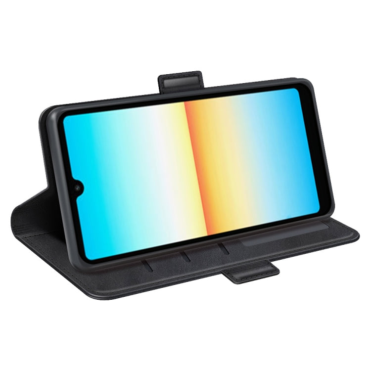 For Sony Xperia Ace III Dual-side Magnetic Buckle Leather Phone Case