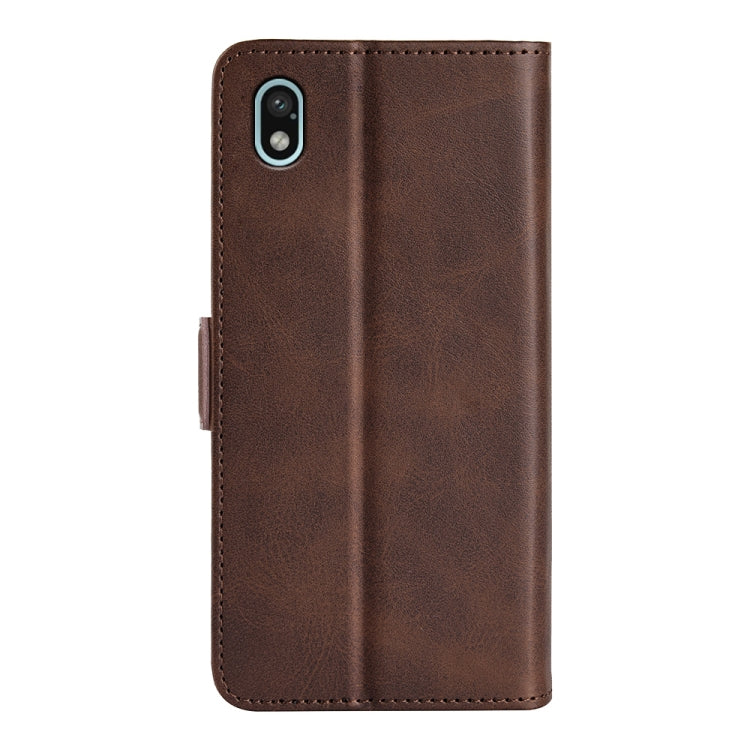 For Sony Xperia Ace III Dual-side Magnetic Buckle Leather Phone Case