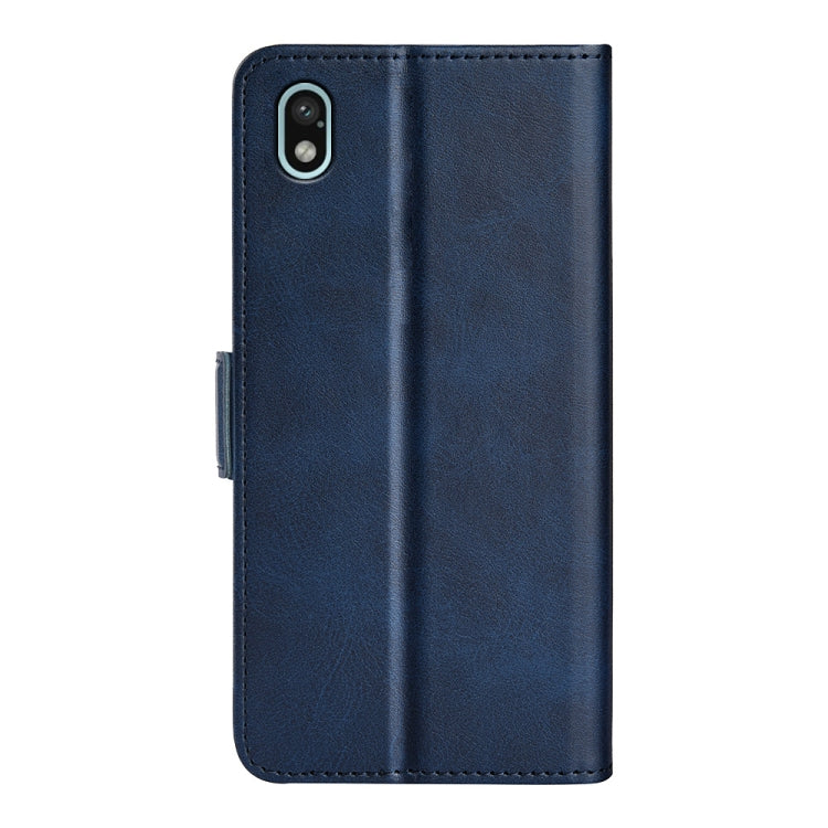 For Sony Xperia Ace III Dual-side Magnetic Buckle Leather Phone Case