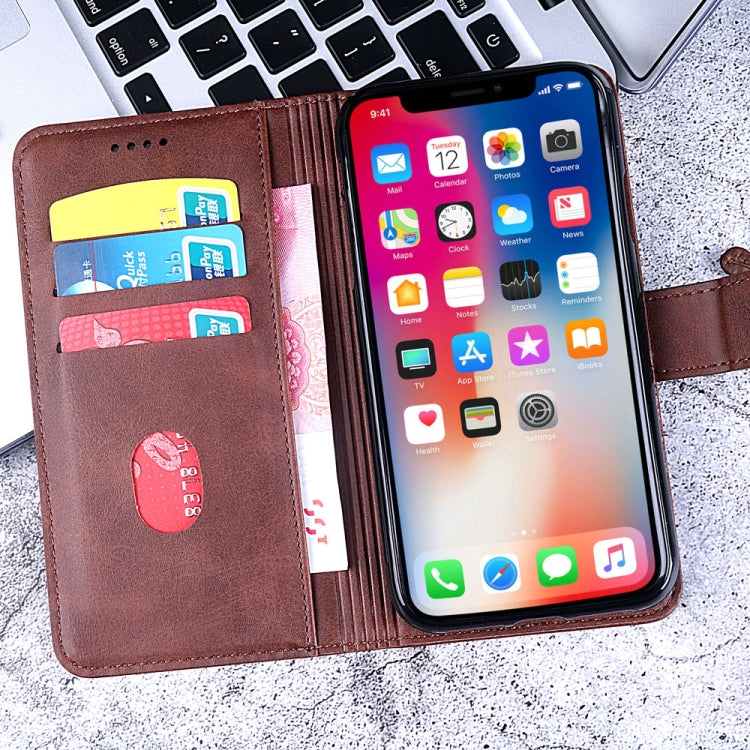 Calf Texture Horizontal Flip Leather Case for Samsung Galaxy J8, with Holder & Card Slots & Wallet