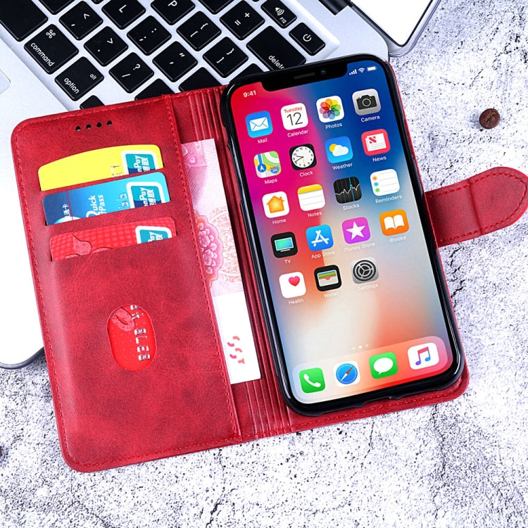 Calf Texture Horizontal Flip Leather Case for Samsung Galaxy J8, with Holder & Card Slots & Wallet