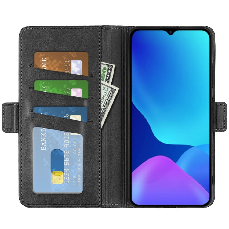 For Ulefone note 10 Dual-side Magnetic Buckle Leather Phone Case