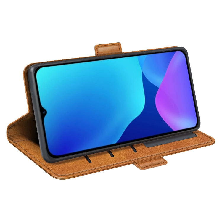 For Ulefone note 10 Dual-side Magnetic Buckle Leather Phone Case