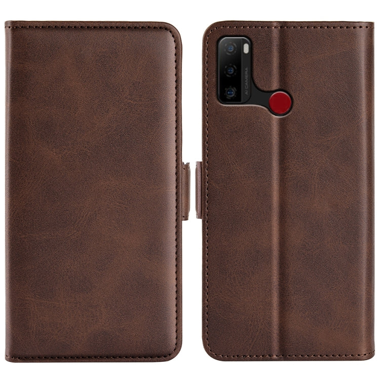 For Ulefone note 10 Dual-side Magnetic Buckle Leather Phone Case