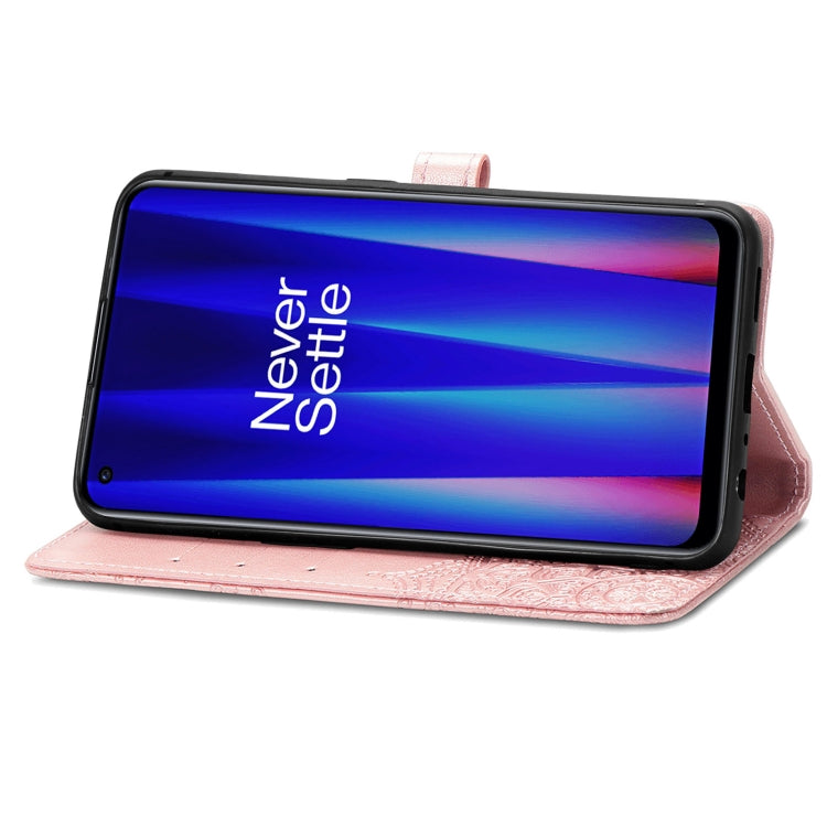 For OnePlus Nord CE 2 5G Mandala Flower Embossed Leather Phone Case