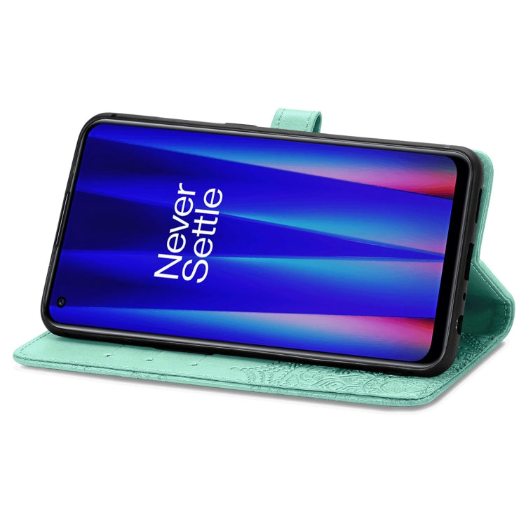 For OnePlus Nord CE 2 5G Mandala Flower Embossed Leather Phone Case