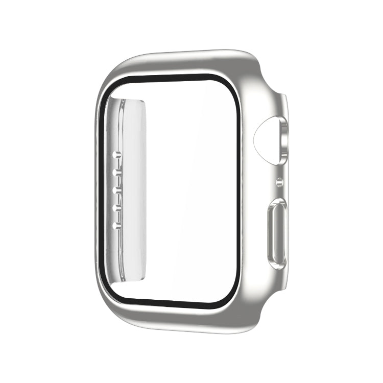 Electroplating Monochrome PC+Tempered Film Watch Case For Apple Watch Series 3/2/1 38mm