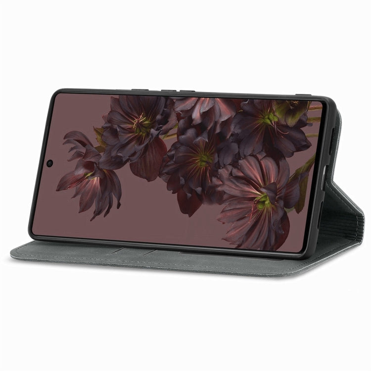 For Google Pixel 7 Pro 5G Retro Skin Feel Magnetic Leather Phone Case