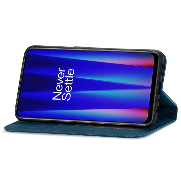 For OnePlus Nord CE 2 5G Retro Skin Feel Magnetic Leather Phone Case