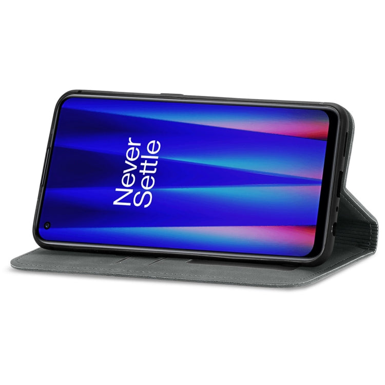 For OnePlus Nord CE 2 5G Retro Skin Feel Magnetic Leather Phone Case