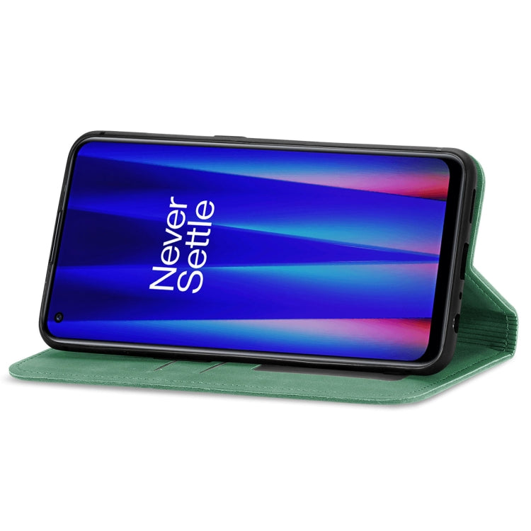 For OnePlus Nord CE 2 5G Retro Skin Feel Magnetic Leather Phone Case