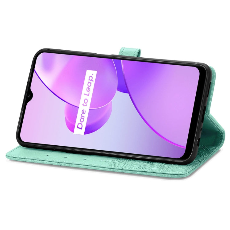 For OPPO Realme C31 Mandala Flower Embossed Leather Phone Case