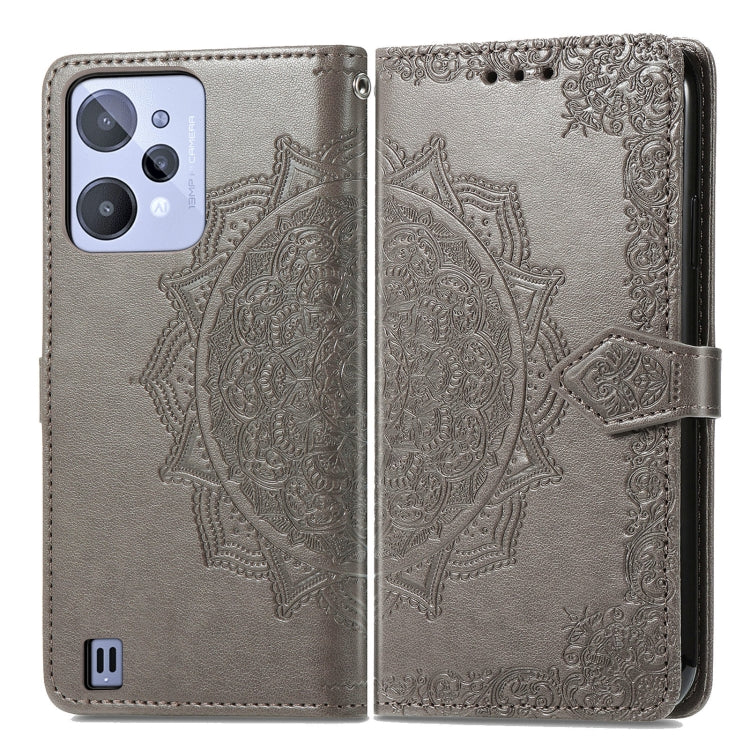 For OPPO Realme C31 Mandala Flower Embossed Leather Phone Case