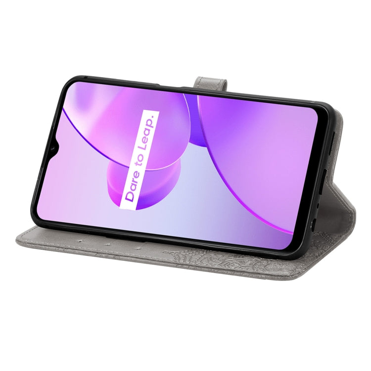 For OPPO Realme C31 Mandala Flower Embossed Leather Phone Case