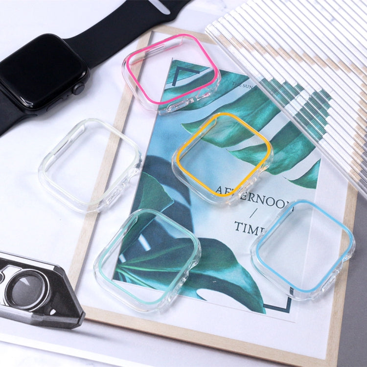 Luminous Hollow Colorful PC Watch Case For Apple Watch Series 8 / 7 41mm