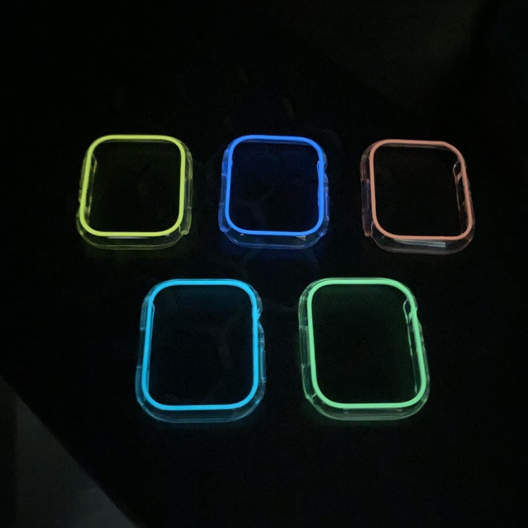 Luminous Hollow Colorful PC Watch Case For Apple Watch Series 8 / 7 41mm