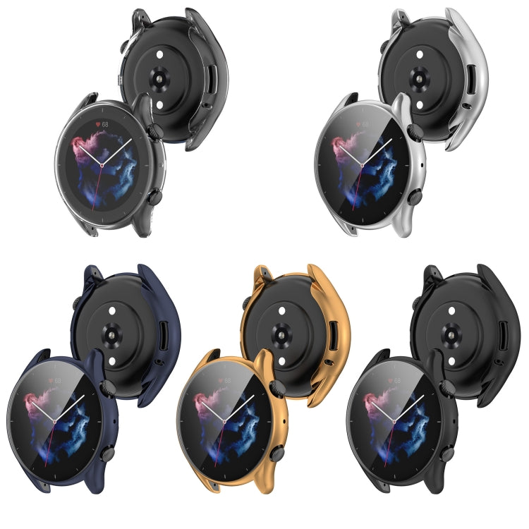 For Amazfit GTR 3 Pro Shockproof TPU Plating Watch Case
