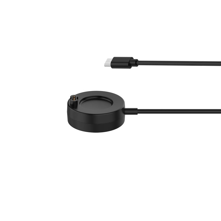 For Garmin Forerunner 55 Type-C / USB-C Interface Watch Charger With Data Function(Black)