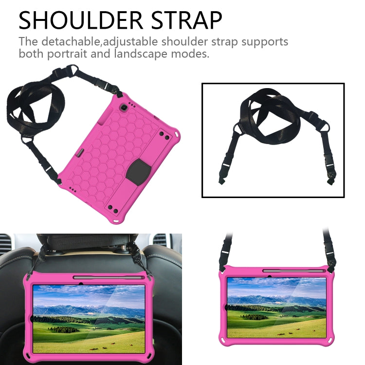 For Lenovo X306 / X606 / K10 Honeycomb EVA + PC Shockproof Tablet Case with Strap