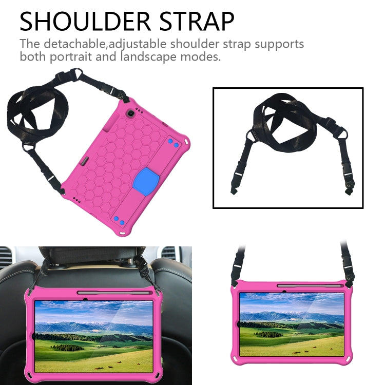 For Lenovo X306 / X606 / K10 Honeycomb EVA + PC Shockproof Tablet Case with Strap