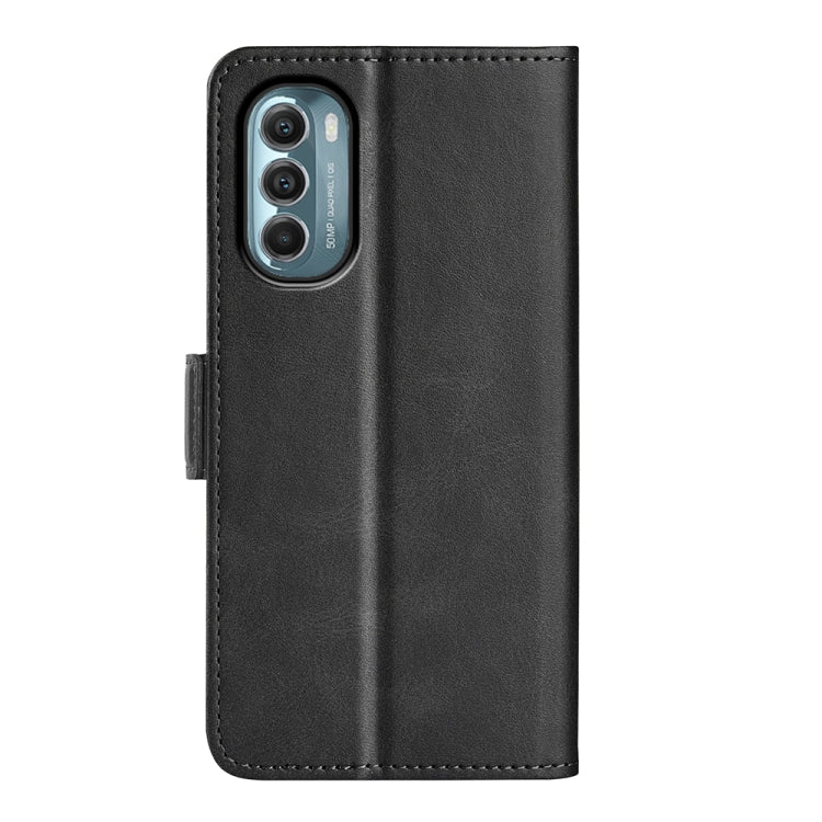 For Motorola Moto G 5G 2022 Dual-side Magnetic Buckle Leather Phone Case