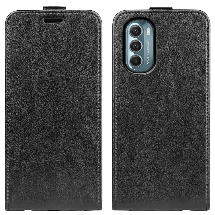 For Motorola Moto G 5G 2022 R64 Texture Vertical Flip Leather Phone Case