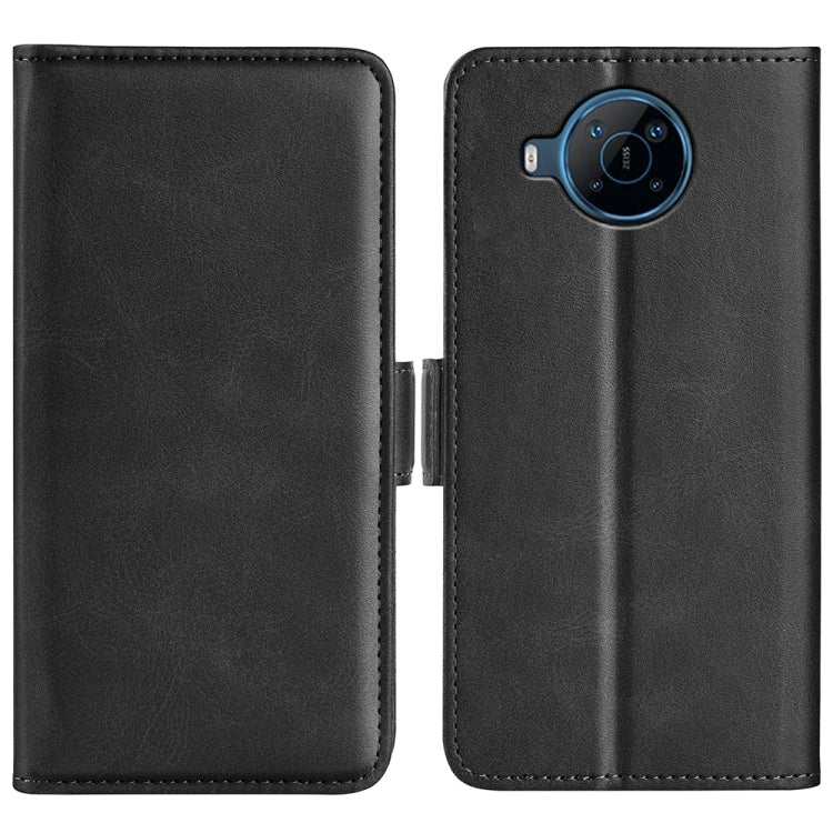 For Nokia X100 Dual-side Magnetic Buckle Leather Phone Case