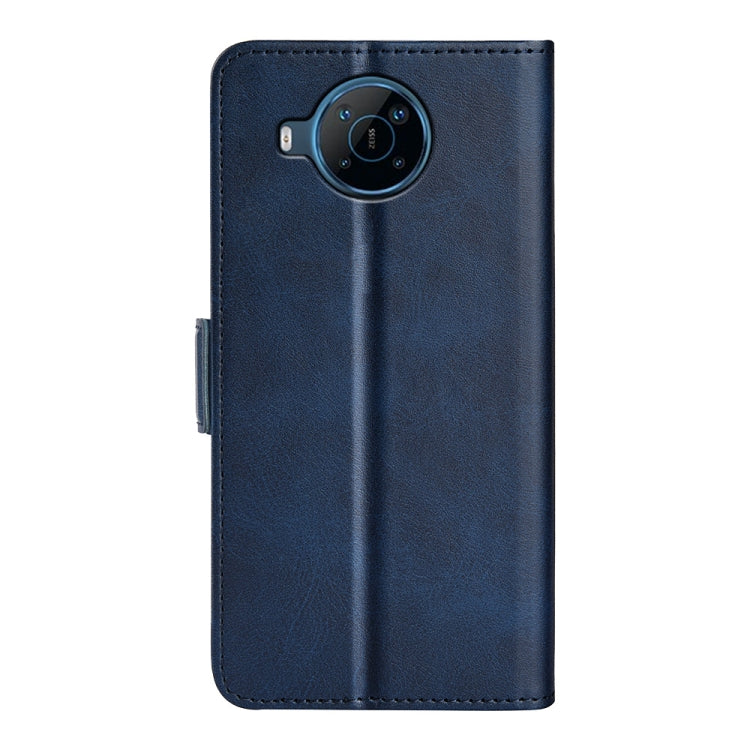 For Nokia X100 Dual-side Magnetic Buckle Leather Phone Case