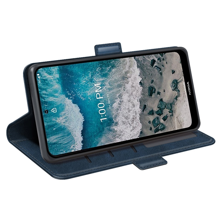 For Nokia X100 Dual-side Magnetic Buckle Leather Phone Case