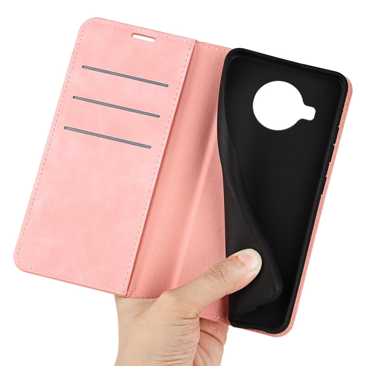 For Nokia X100 Retro-skin Magnetic Suction Leather Phone Case