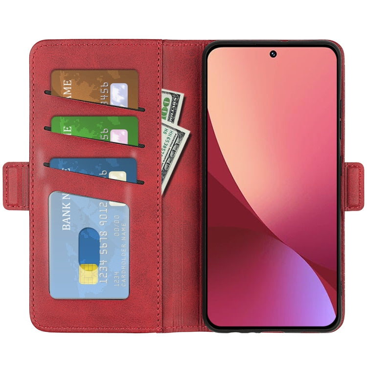 For Xiaomi 12 Lite Dual-side Magnetic Buckle Leather Phone Case