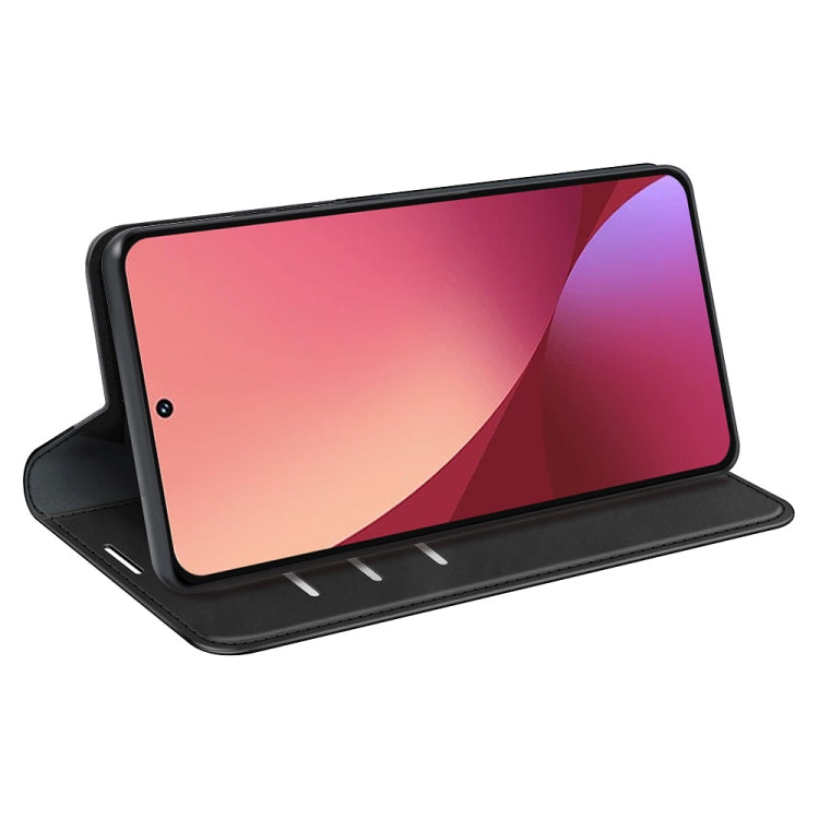 For Xiaomi 12 Lite Retro-skin Magnetic Suction Leather Phone Case