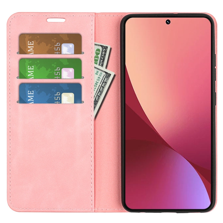 For Xiaomi 12 Lite Retro-skin Magnetic Suction Leather Phone Case