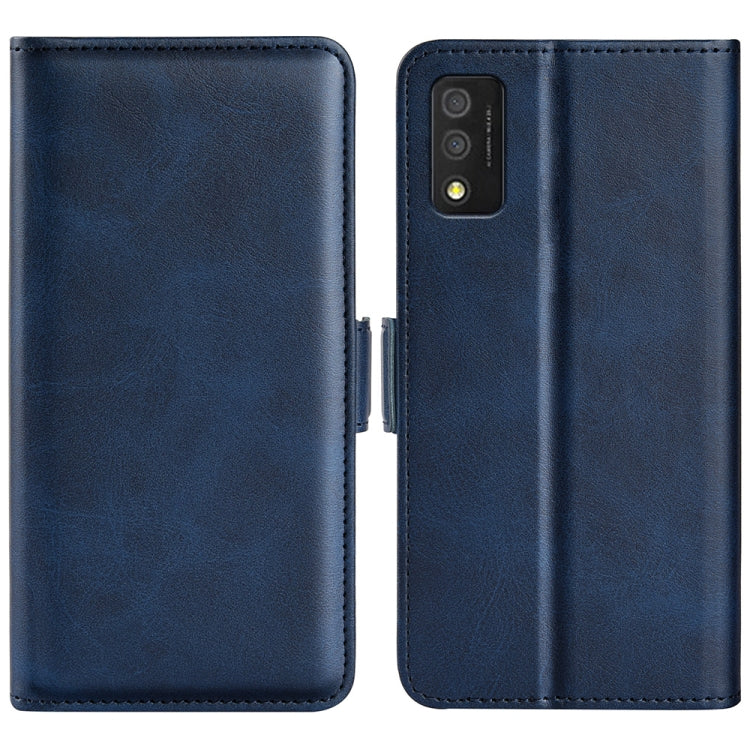 For  TCL 30T Dual-side Magnetic Buckle Leather Phone Case