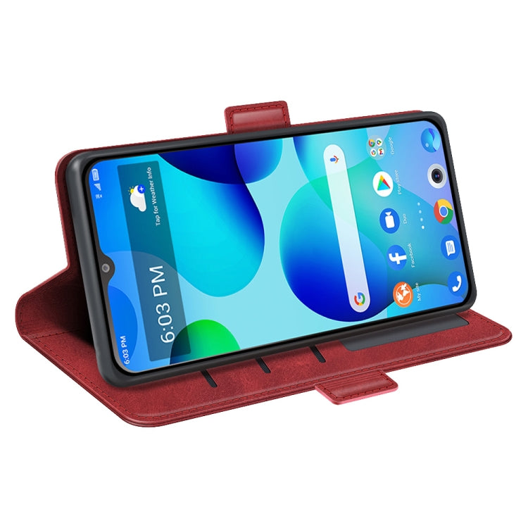 For  TCL 30T Dual-side Magnetic Buckle Leather Phone Case