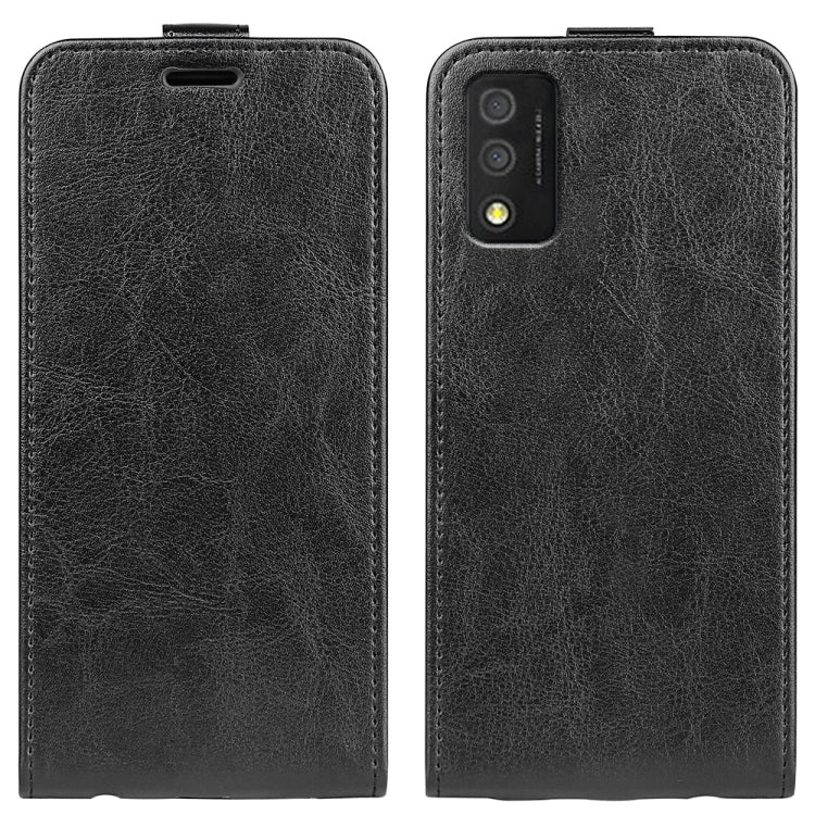 For TCL 30T R64 Texture Single Vertical Flip Leather Phone Case