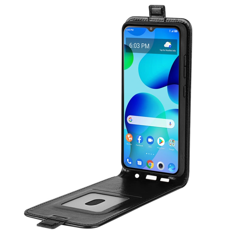 For TCL 30T R64 Texture Single Vertical Flip Leather Phone Case