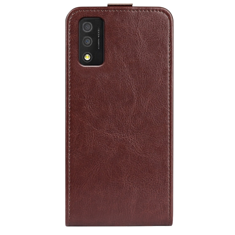 For TCL 30T R64 Texture Single Vertical Flip Leather Phone Case